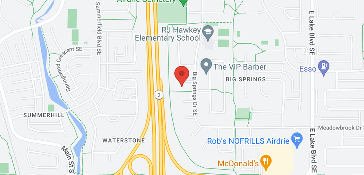 map of 644 SPRING HAVEN  Court SE